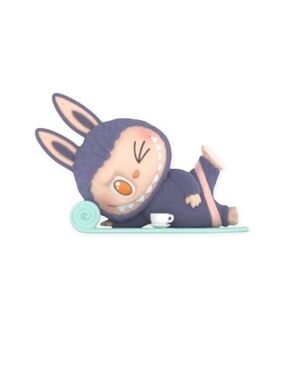 Pop Mart Labubu Americano Lazy Yoga Figure THE MONSTERS BNIB